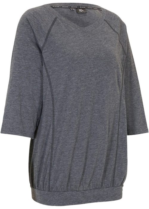 Funkcijska T-Shirt majica s 3/4-rokavi v ohlapnem kroju