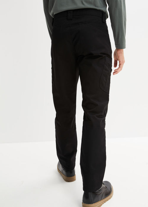 Klasične funkcijske pohodniške hlače s cargo žepi v ravnem kroju