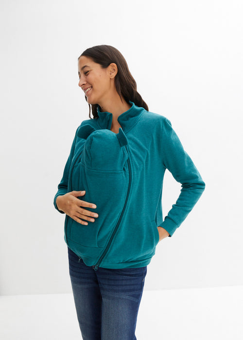 3-v-1 jopa iz trikoja za nosečnost in za nošenje dojenčka