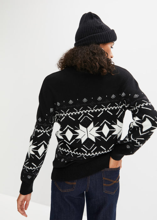 Norveški pulover z bleščicami