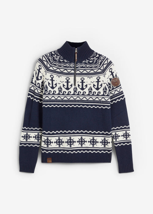 Norveški pulover z mornarskim motivom