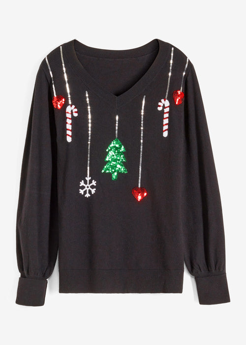Božični pulover iz trajnostne viskoze