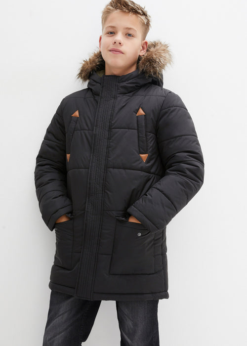 Fantovska funkcijska zimska jakna s kapuco