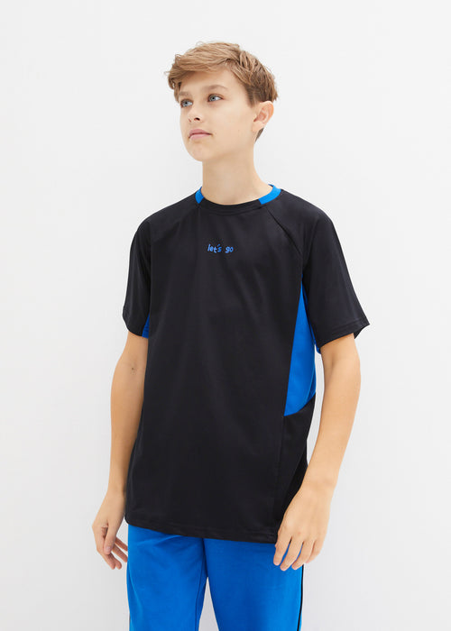 Fantovska ohlapna športna majica iz hitro sušečega materiala