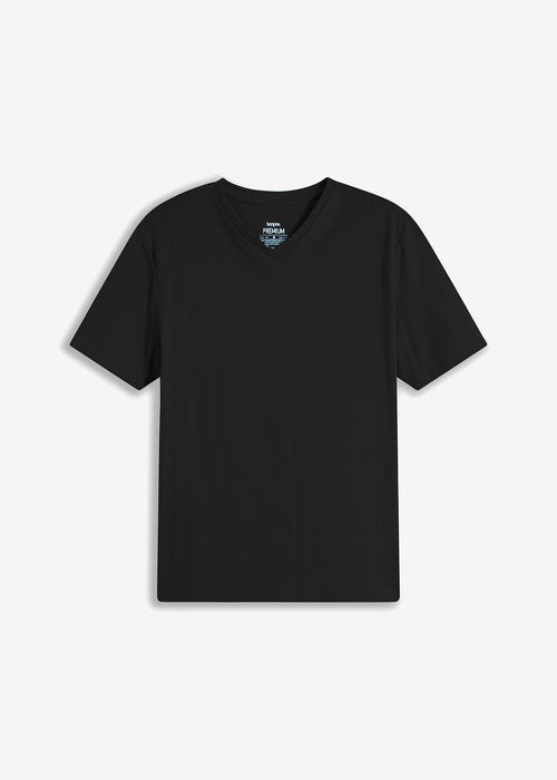 Brezšivna T-Shirt majica z V-izrezom in ekološkim bombažem iz kolekcije Essential